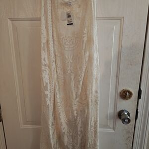 & Other Stories Cream Lace Blouse